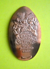 Tokyo Disneyland elongated penny JAPAN cent 2010 coin Easter Wonderland