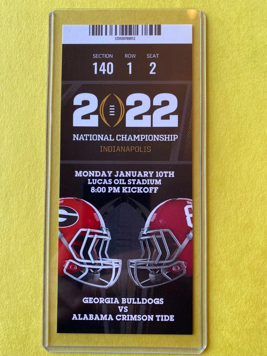 National championship tickets deals