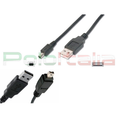 Cavo USB FIREWIRE per videocamera telecamera fotocamera digitale Jvc Nikon Canon - Bild 3 von 4