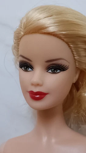 HEAD ONLY no BODY Barbie Frank Sinatra Mackie headmold Collector signature