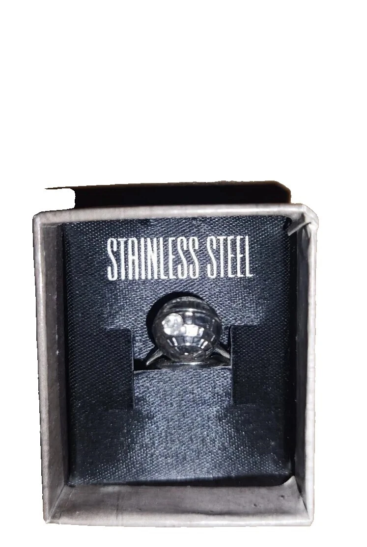 INOX Stainless Steel 6 Ring Fashion Rings