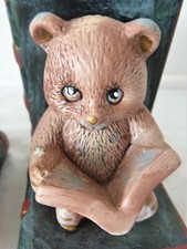 BRUBAKER Buchstütze Keramik Figur In Cremeweiß – 22 Cm Hoch, 720 G Schwer, Mit Rutschfesten Füßen, Für Regale & Sideboards