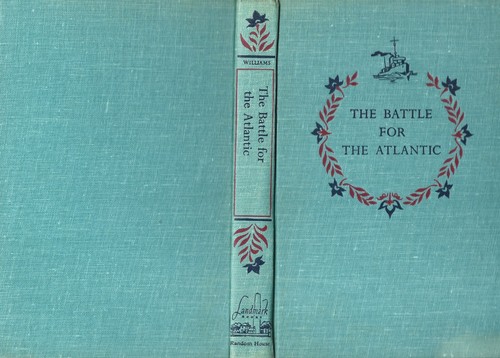 LANDMARK BOOK #87, BATTLE FOR THE ATLANTIC, HC, DJ, 1959, FIRST EDITION - Picture 3 of 8