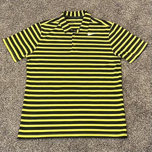 Nike Golf Dri Fit Bumble Bee Black 