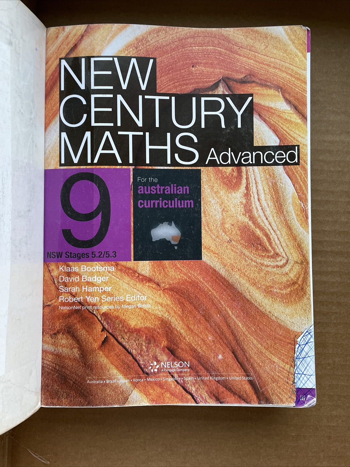 New Century Maths Advanced 9 for the Australian Curriculum NSW Stage 5.