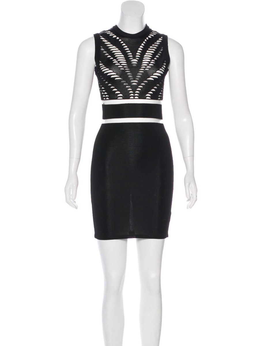 Robe Alexander Wang Noire En Jersey De Hockey - Taille M, Neuve Avec étiquettes (valeur 575€)