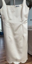 Ann Taylor Beige Dress, Pattern Bottom Size 4