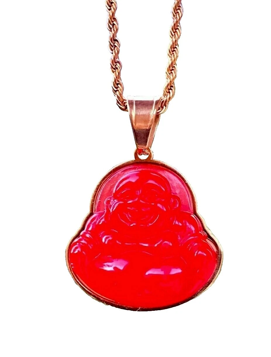 Colgante de acero inoxidable Collares y colgantes de JADE para hombres