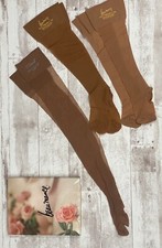 Lot of 3 1960s Beau Mance Nylon Stockings Pantyhose Hosiery Knee High Unworn
