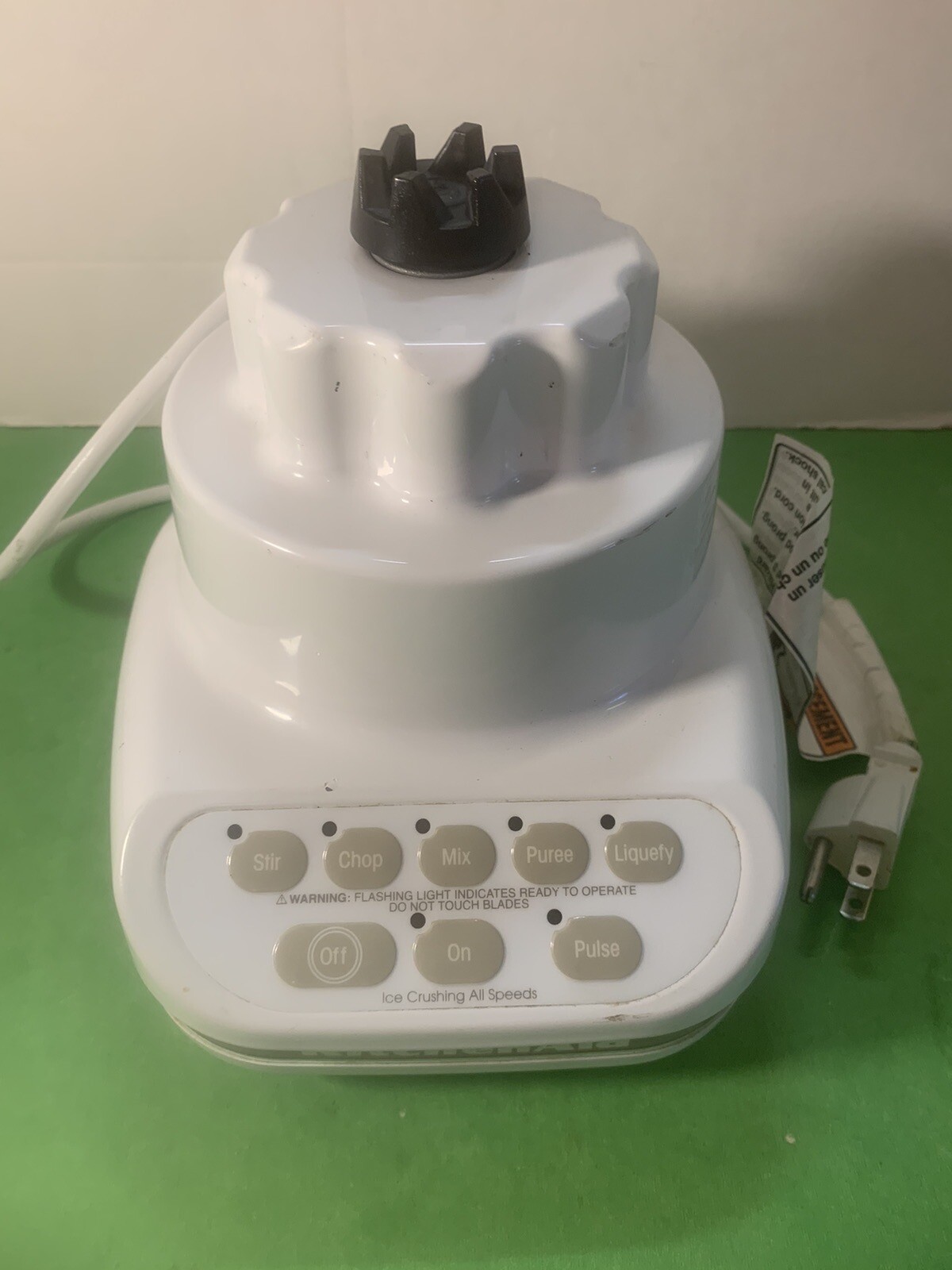 Kitchenaid Ultra Power Blender KSB5WH4 White 5Speed 40oz. Motor Base