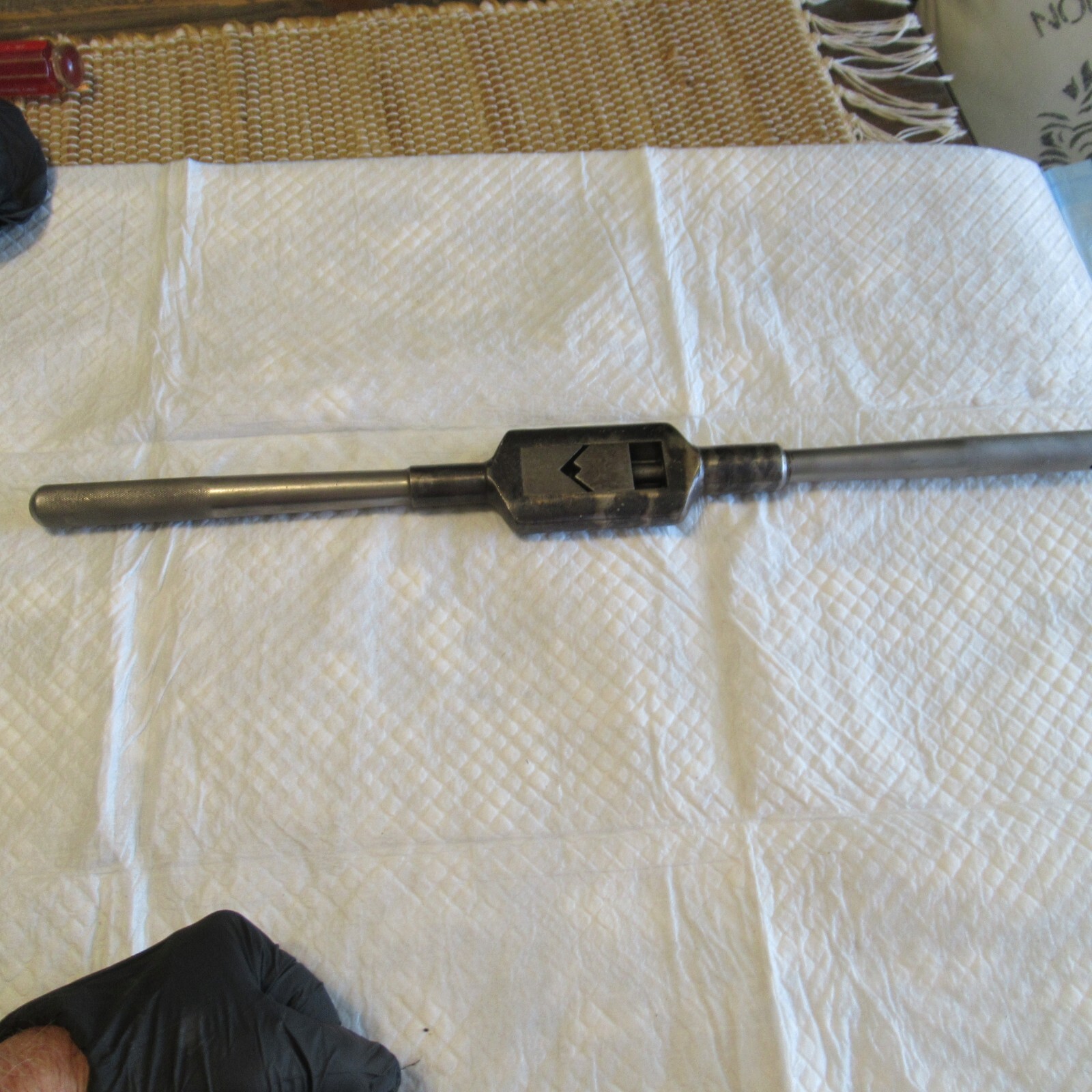 Vtg GTD GREENFIELD Tap & Die Tap Handle Wrench No.7 Machinist Mechanic