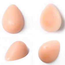 Silicone Breast Form Bra Insert Fake Boob Mastectomy Prosthesis 1 Piece
