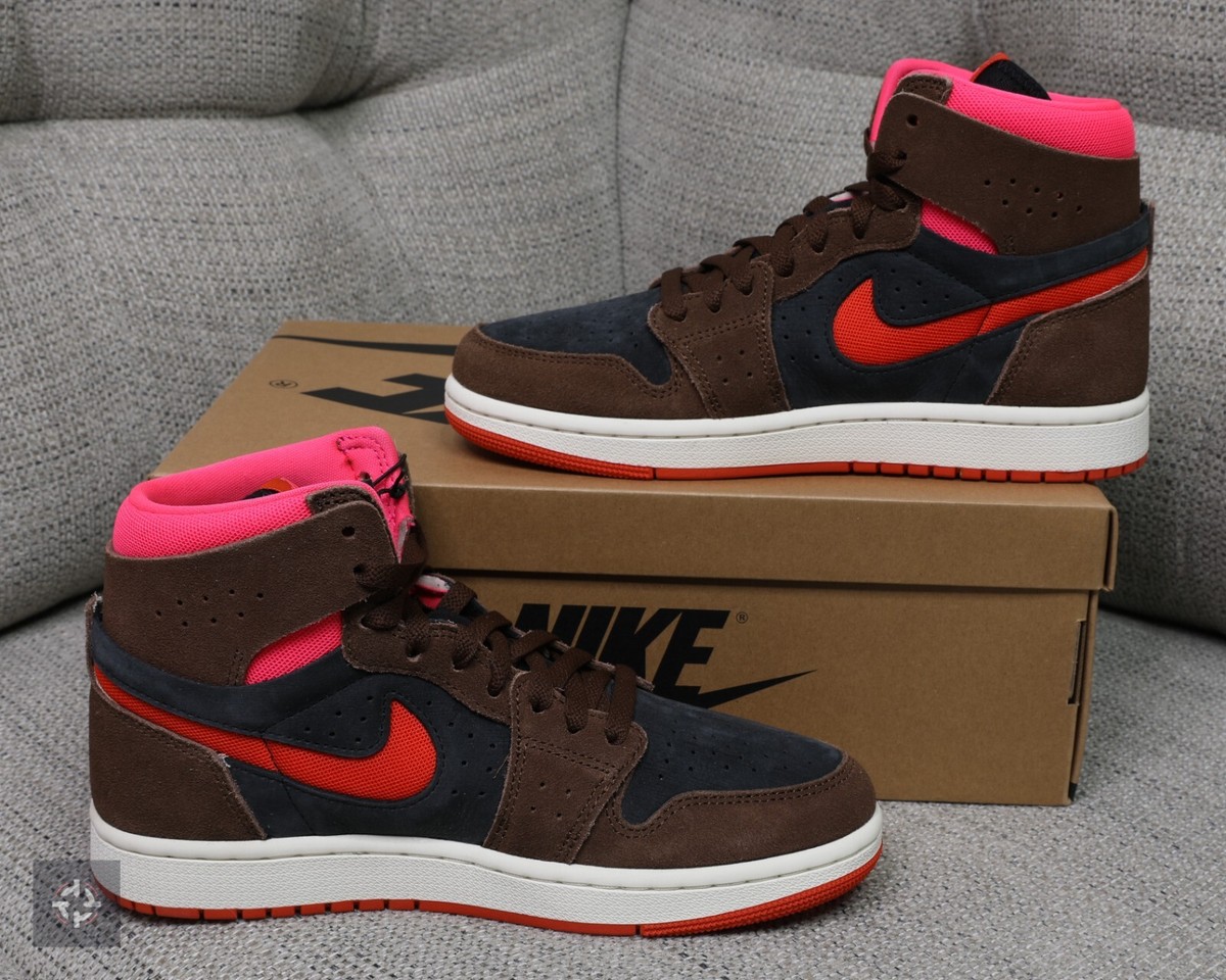 Nike Jordan 1 High Zoom Air CMFT 2 Cacao Shoes Women's Size 8-9