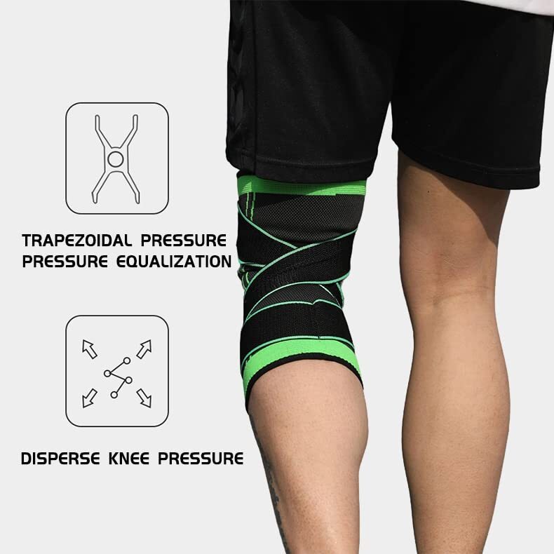 Circa Knee Sleeve Strap - Compression Brace For Joint Pain, Arthritis, Sports Support
