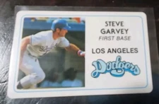 Steve Garvey 1981 Perma-Graphics Superstar Credit Cards #125-012 MINT