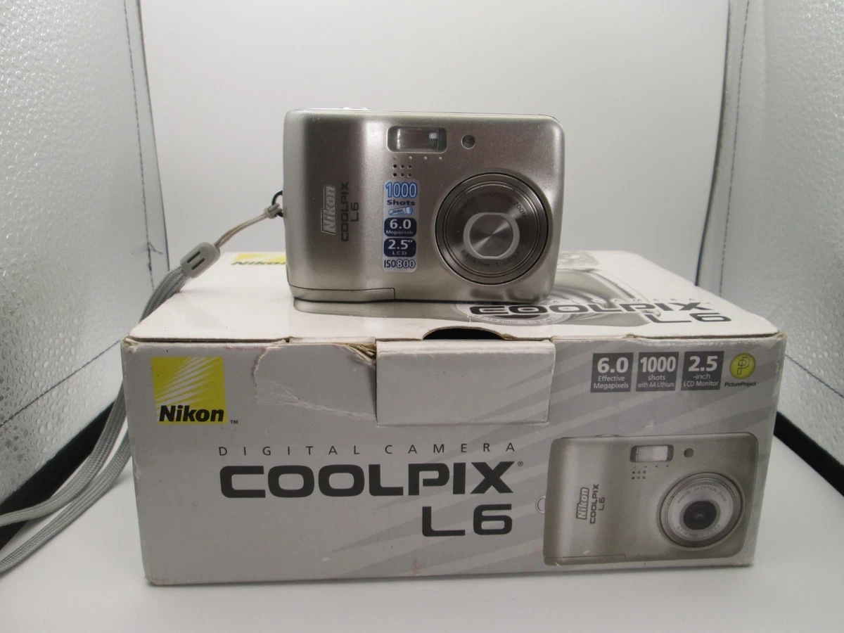 Nikon Coolpix L6 5-6.9MP Digital Cameras for Sale - eBay
