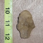 WELL USED AUTHENTIC ILLINOIS STEMMED SPEAR KNIFE NICE ARTIFACT ARROWHEAD TOOL — photo 2