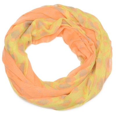 Loopschal Schlauchschal Sterne Leo Muster in 7 Farben Damen Schal Halstuch Tuch