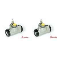 2X Brembo Radbremszylinder Radzylinder Links+Rechts Hinten Passend FüR BMW 3