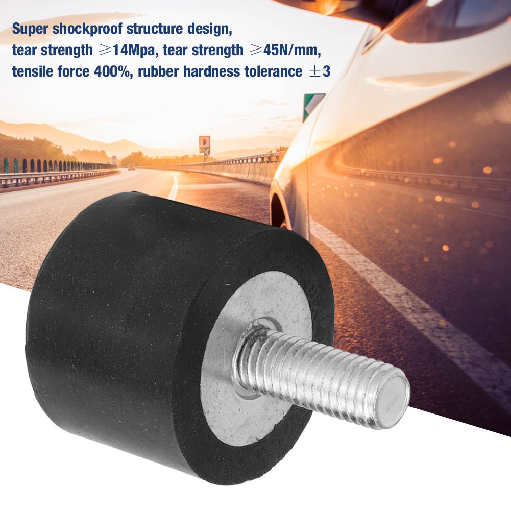 4PCS Anti Vibration Rubber Bobbin Mount Isolator Anti Shock Vibration Absorber (