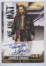 2021 Topps WWE NXT We Are NXT Auto 111/250 James Drake #A-JD Auto 0c2