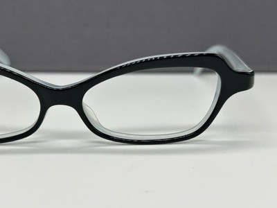 Lafont Brille Damen Schwarz Eckig  keline Gläser Cat eye  ciao 48NP: 399 