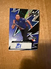 2025 Leaf Eclectic PBA - Anthony Simonsen - Flash Blue Refractor Auto 3/8