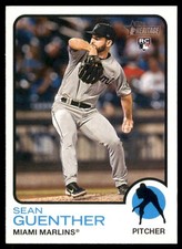 2022 Topps Heritage Sean Guenther Miami Marlins #622