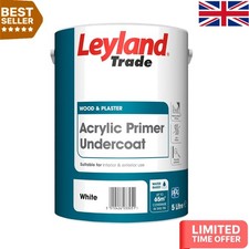 5L Leyland Acrylic Primer Undercoat for Interior/Exterior Use - Odour Blocking
