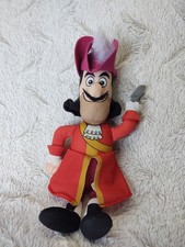 Disney Captain Hook Plush Toy Peter Pan Jake  Never Land Pirates Fisher Price 2