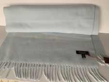 Bufanda/envoltura/estola unisex 100 % cachemir bebé LORO PIANA (80X18 pulgadas)-NUEVA CON ETIQUETAS