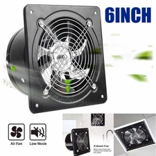 6" Exhaust Fan Ventilation Extractor Fan 110V Wall-Mounted Blower Duct Fan USA