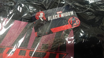 Black Widow Beutel / Turnbeutel unausgepackt und unbenutzt