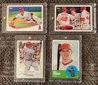 Mike Trout Panini Prizm, Topps Heritage. 4 cards shipped in Hardcase 🔥