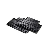 Original Audi Q3 F3 Gummimatten GummifußMatten Hinten Schwarz 83A061511 041