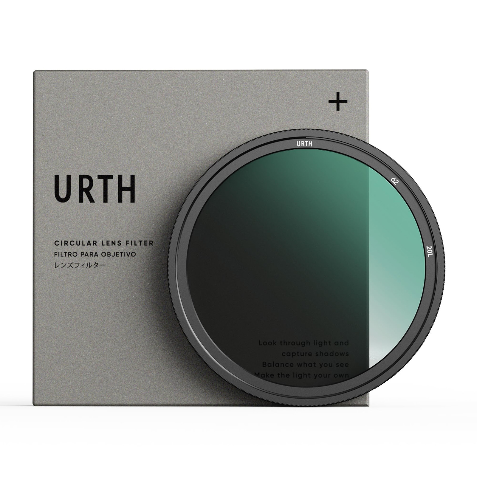 Urth Circular Polarizing (CPL) Lens Filter (Plus+) (62mm, Avvitare nel) (X8F)