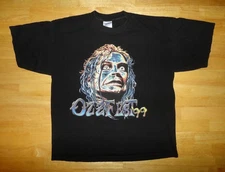 Ozzfest '99 The Last Supper Ozzy Osbourne Black Shirt Adult XL Vintage 1999 90s
