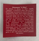 Li Bien Christmas White Peace Doves Ornament / Reverse Hand Painted Inside — photo 9