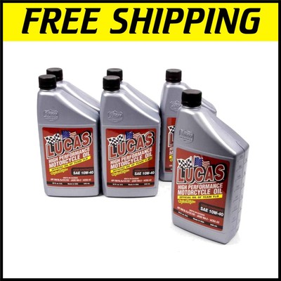 6-Quart Pack of Semi-Synthetic SAE 10W-40 Oil for Enhanced Engine Performance