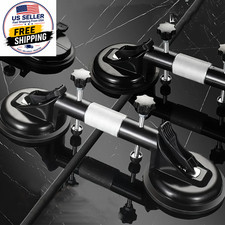 Suction Cup Heavy-Duty Aluminum Vacuum Plate Handle Glass Bracket Hook, Used for