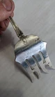 TOWLE KING RICHARD STERLING SILVER COLD MEAT FORK (MONOGRAM)
