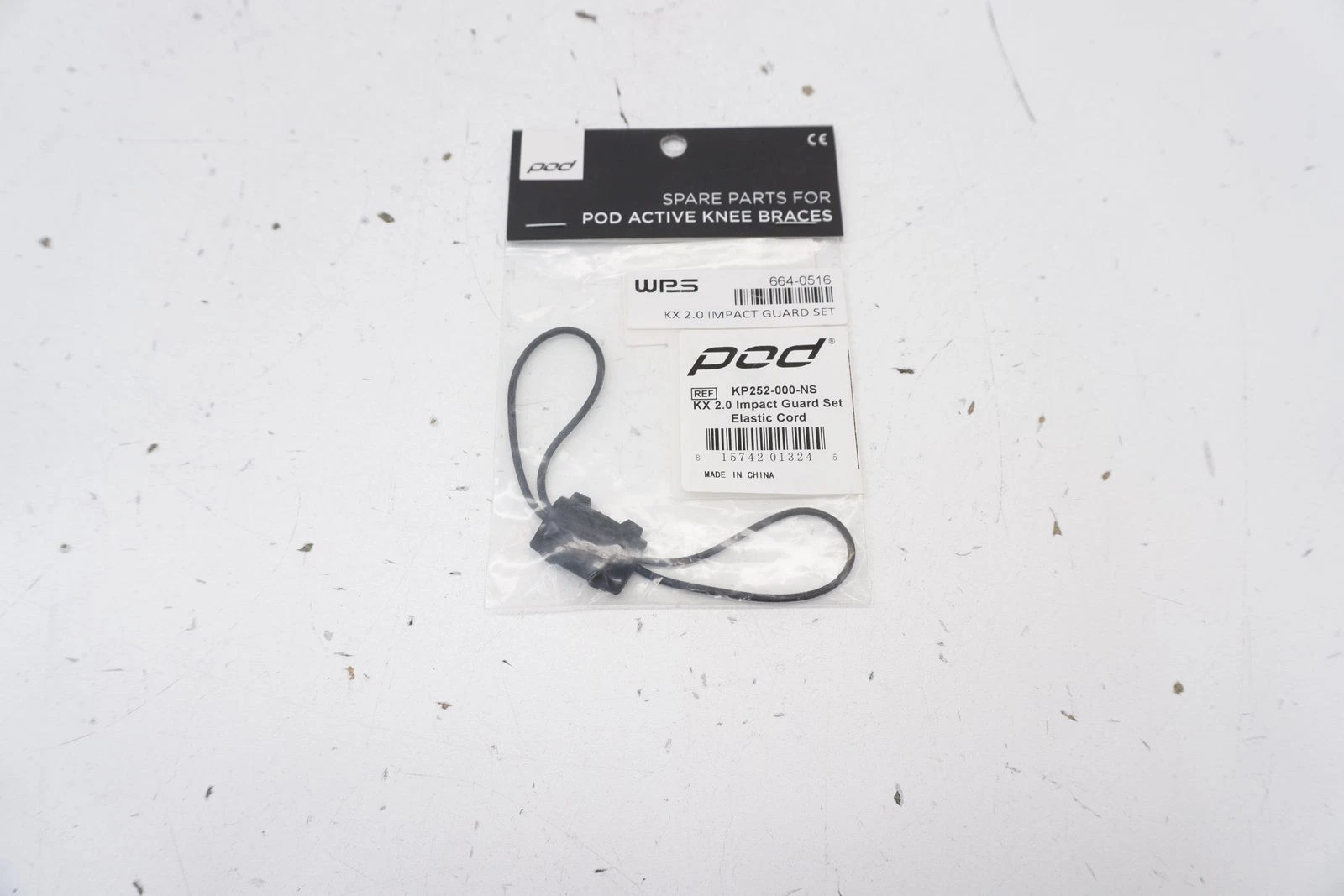 POD KX 2.0 Impact Guard Set Elastic Cord Knee Brace Spare Part KP252-000-NS A1