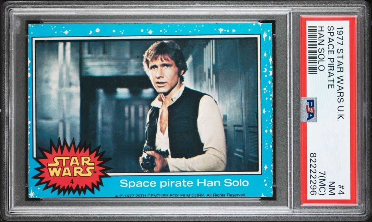 Star Wars Han Solo Collectable Trading Card Singles 1977 Year