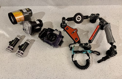 #ad #ad Underwater Photography Kit – Sea amp; Sea YS 110 amp; YS 01 Strobes And More $600.00