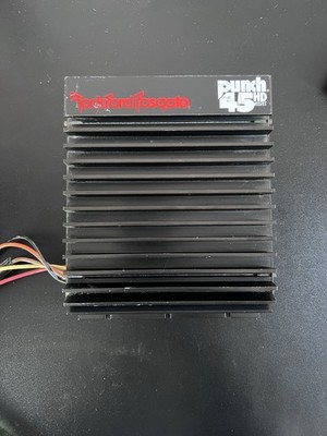 vintage Rockford Fosgate Punch 45HD amplifier 1990s