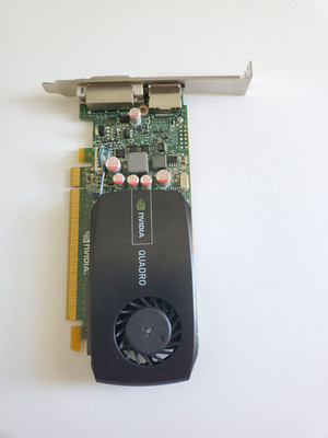 2 DELL Quadro K600 1GB Professional Graphics Card CAD /Video 0V5WK5 Pre-Owned