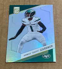 2023 Panini Donruss Elite # 89 Ahmad Sauce Gardner New York Jets Football NFL