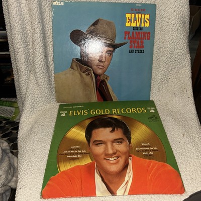 Elvis - 1968 Flaming Star Flaming Star & Gold Records Volume 4 LP Vinyl Records