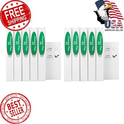 fyboptwu 10 pcs Fiber Optic Cleaner 2.5mm