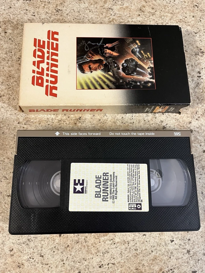 Blade Runner VHS Video - First Release Print - Embassy Entertainment 1982/1983 - Immagine 3 di 4